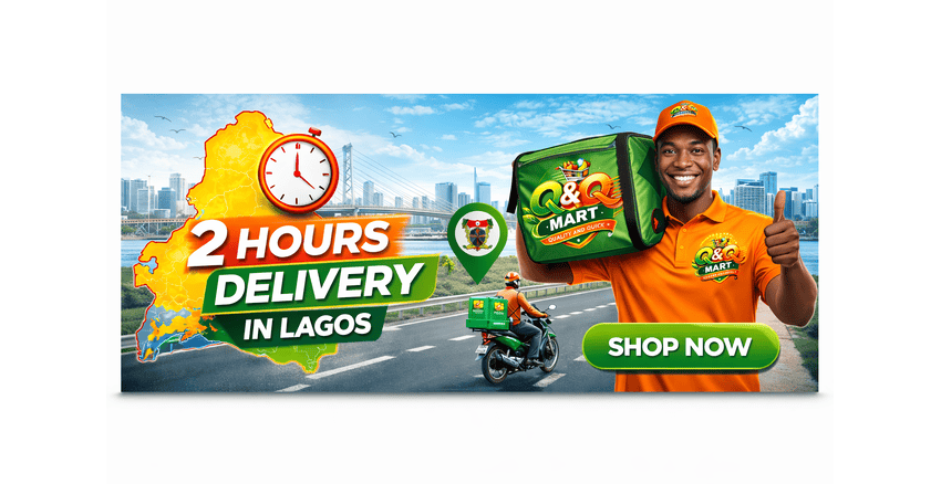 2 Hours Delivery in Lagos